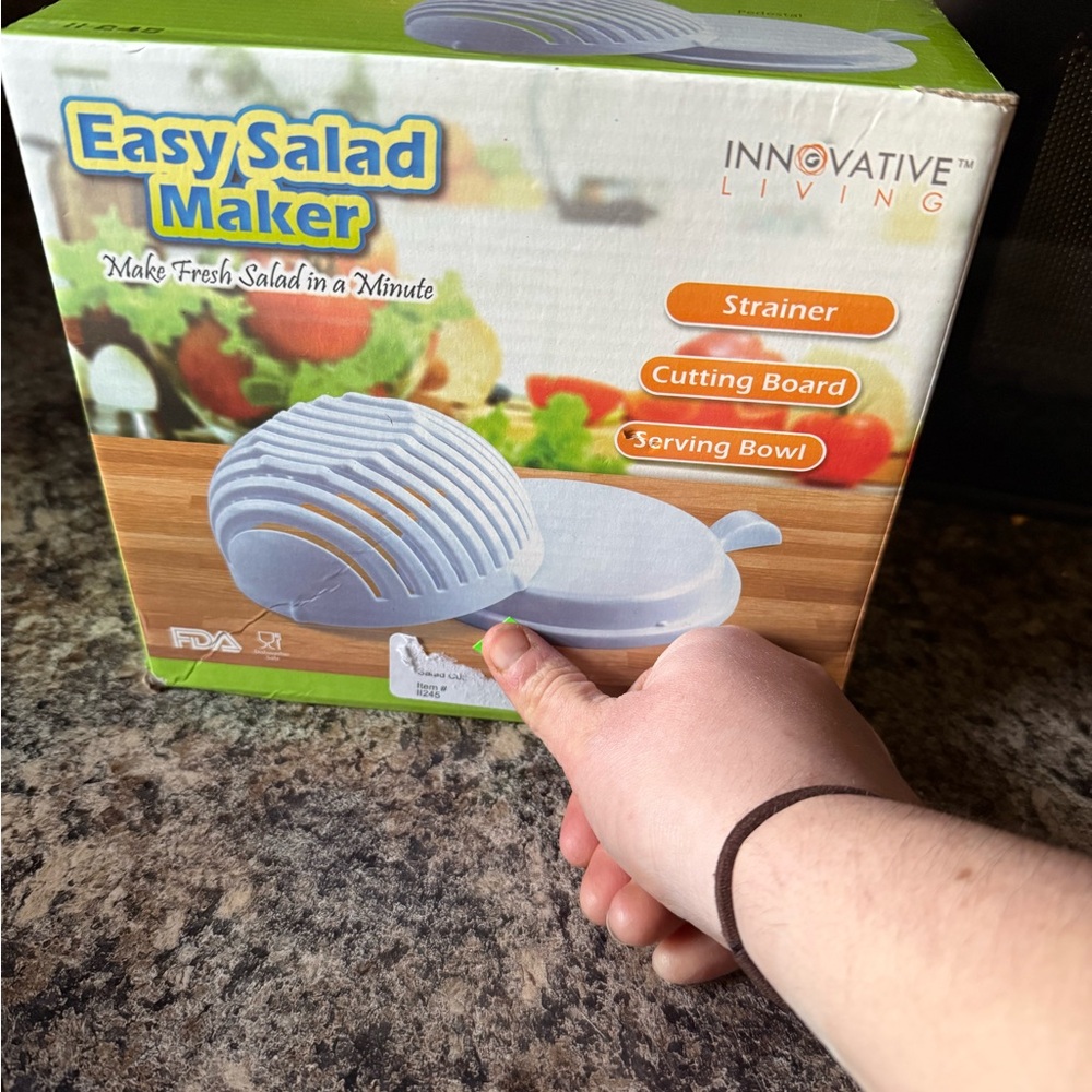 Easy Salad Maker - White